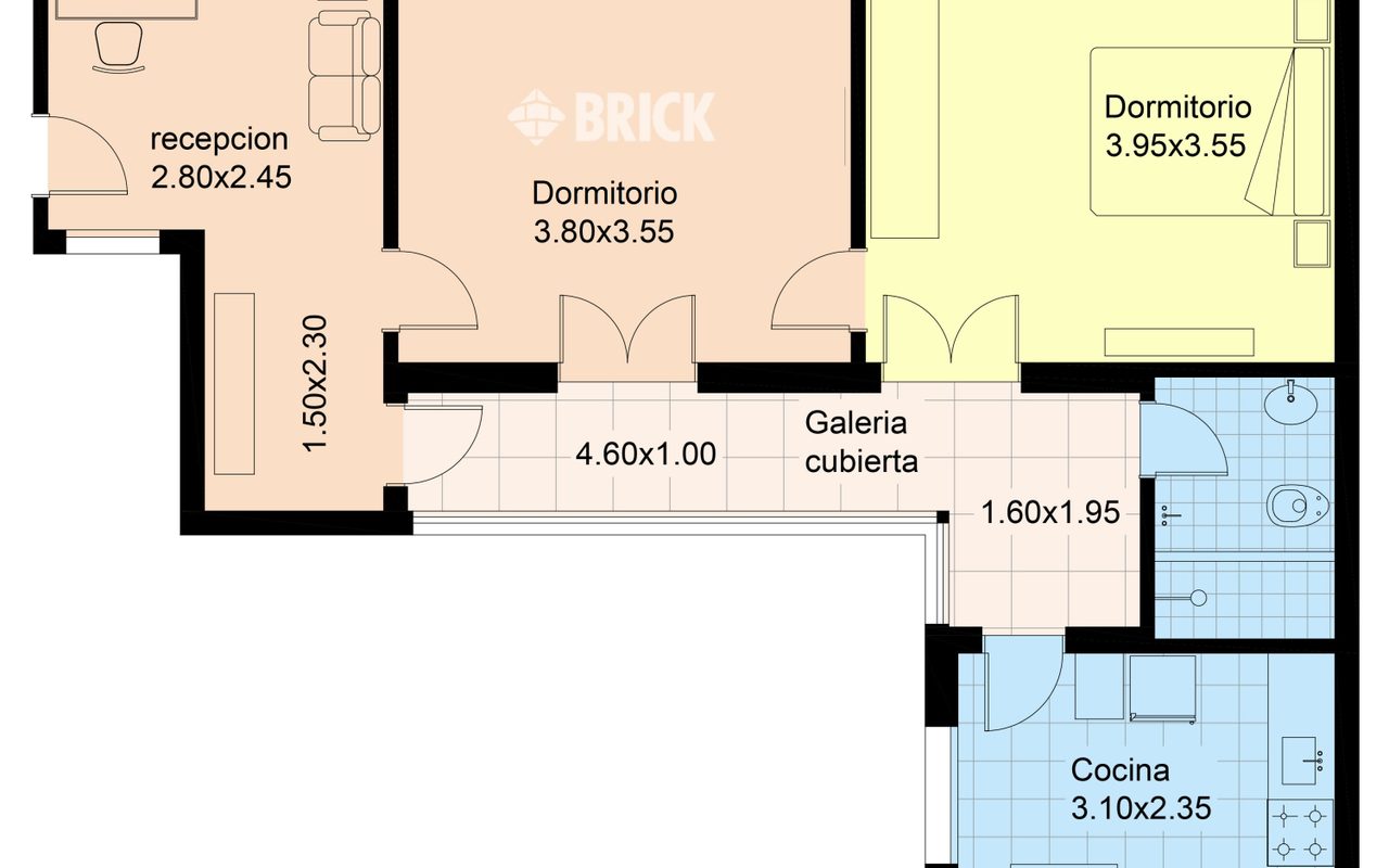 MONTEAGUDO al 200 Piso 1 2