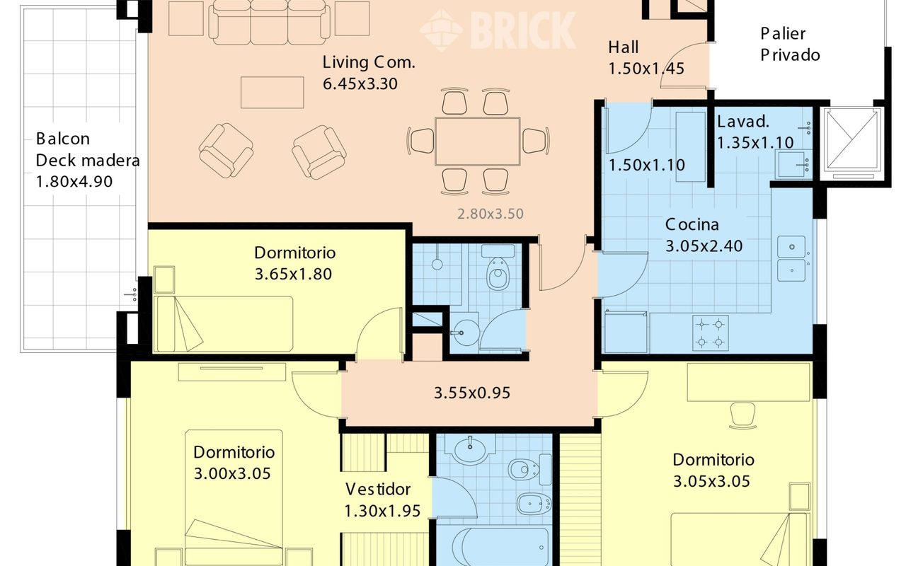 OLAZABAL al 3000 Piso 1 2