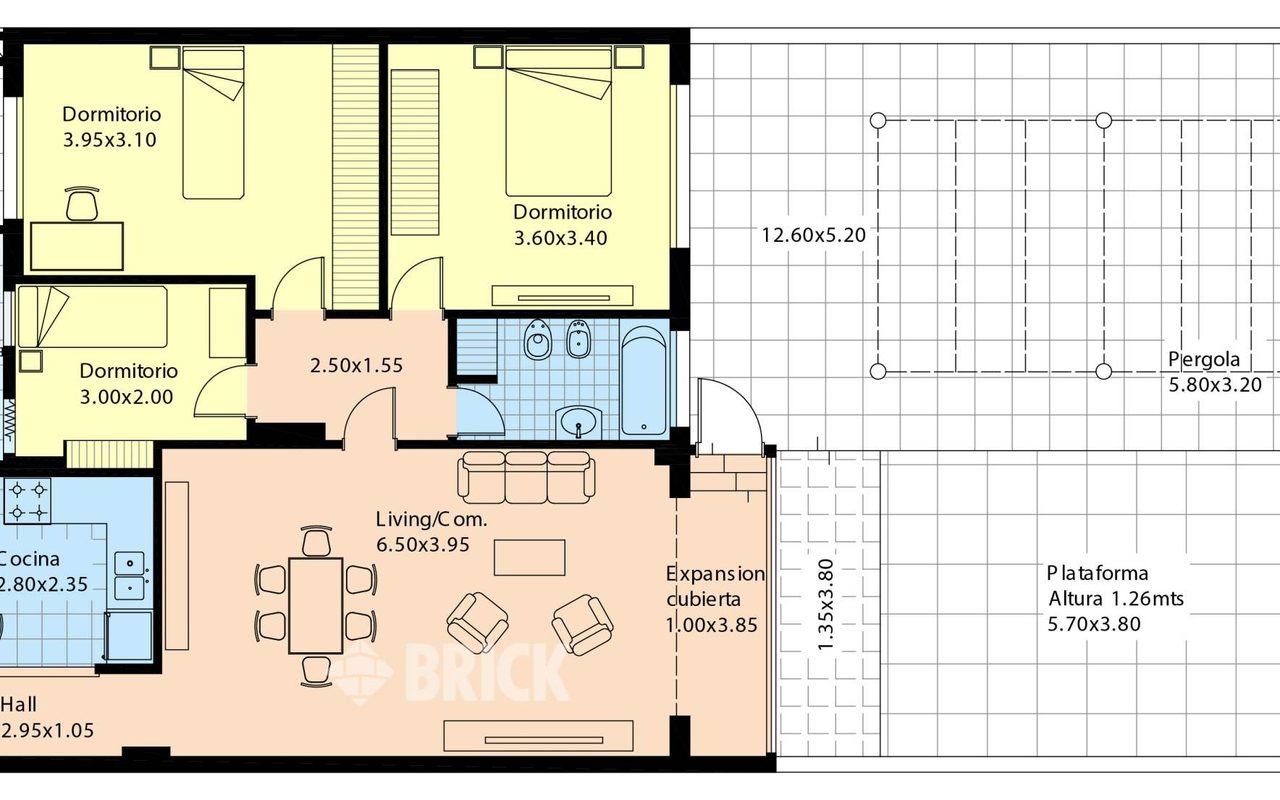 RIVADAVIA, AV. al 2200 Piso 1 2