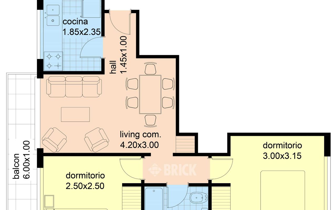 SAN JUAN, AV. al 4300 Piso 5 2