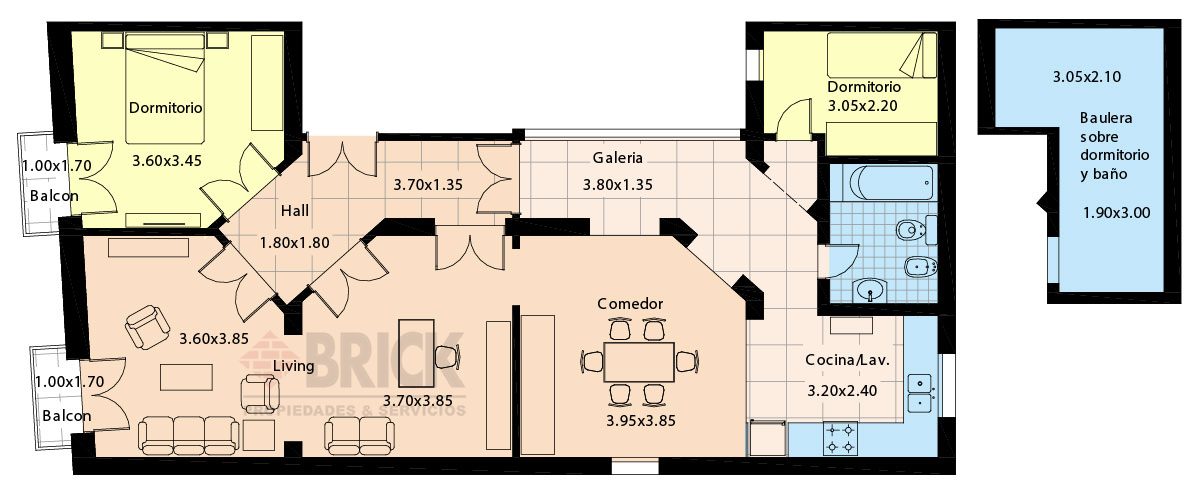 AYACUCHO al 1000 Piso 2 2