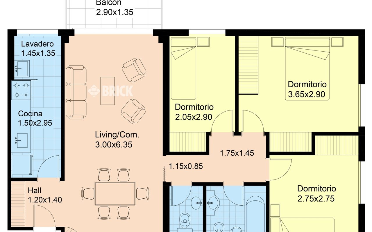 PUEYRREDON, AV. al 1300 Piso 13 2