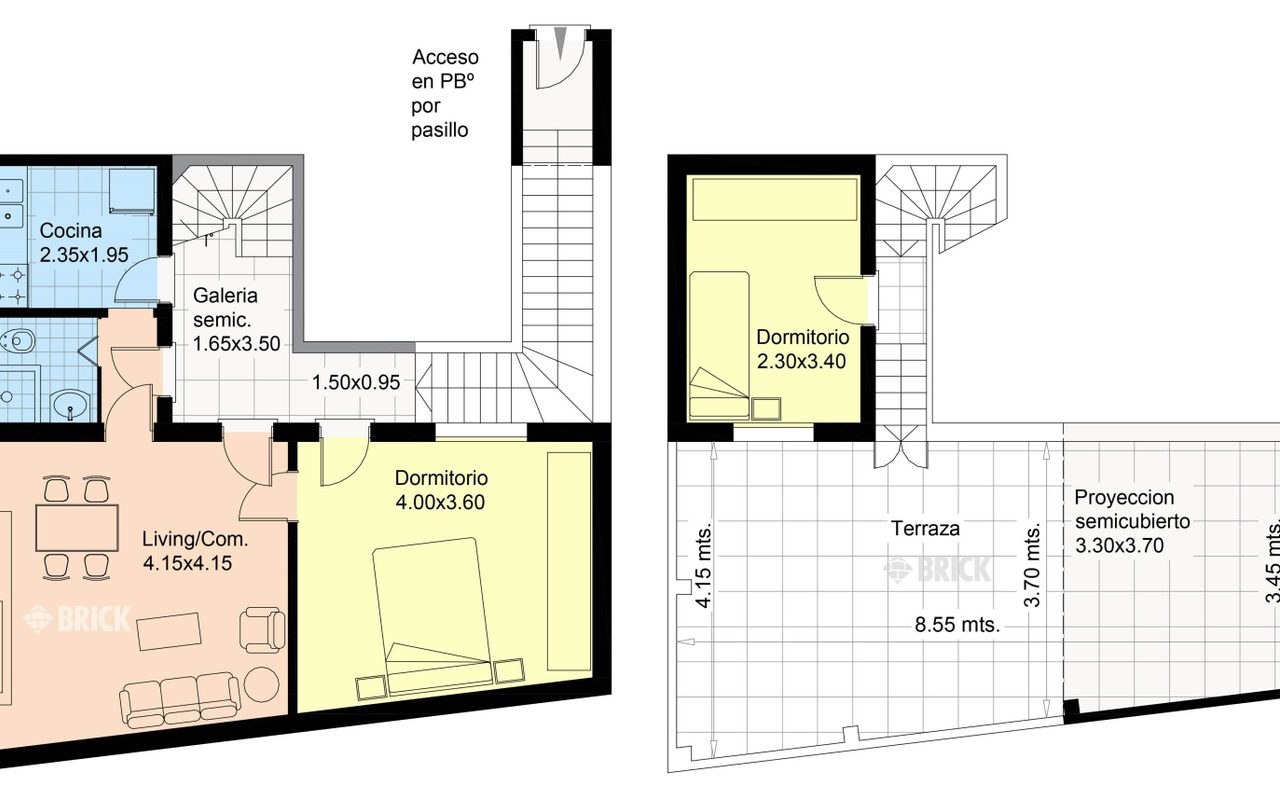 YRIGOYEN, HIPOLITO, AV. al 3500 Piso 1 2
