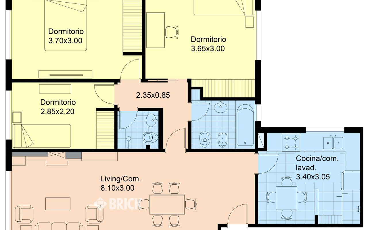 GRANADEROS al 400 Piso 5 2