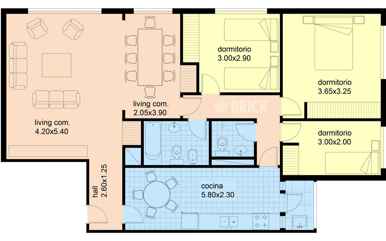 MELIAN, AV. al 2300 Piso 3 2