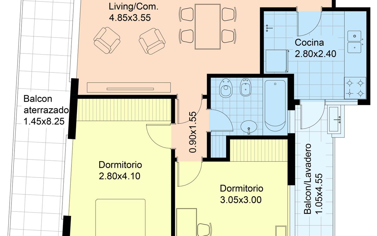 ARREDONDO, VIRREY al 2300 Piso 8 2