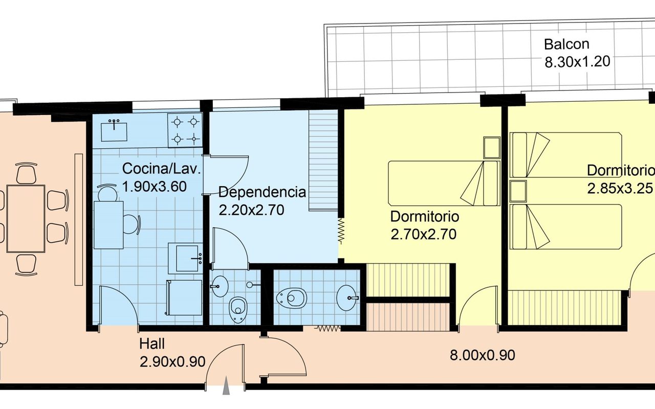 ALVEAR, MARCELO T. DE al 1800 Piso 1 2