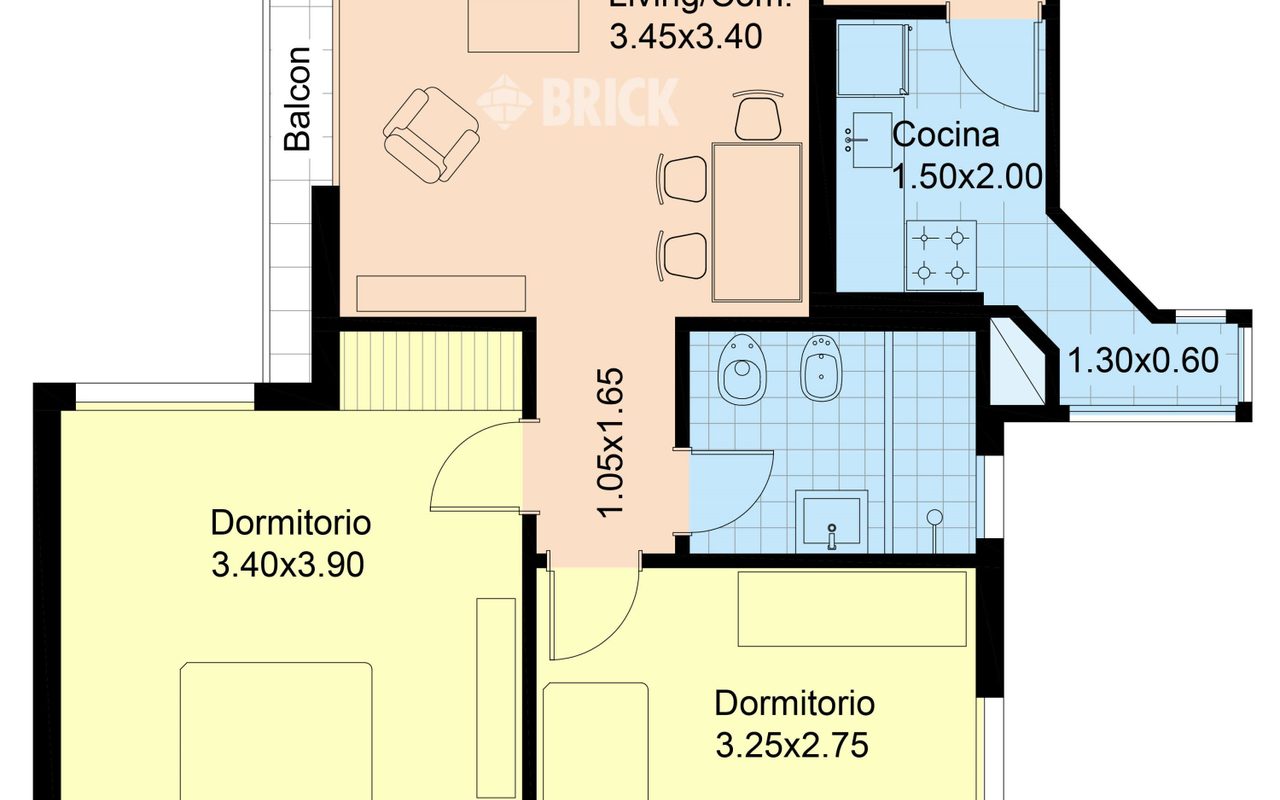 JUSTO, JUAN B., AV. al 2500 Piso 5 2