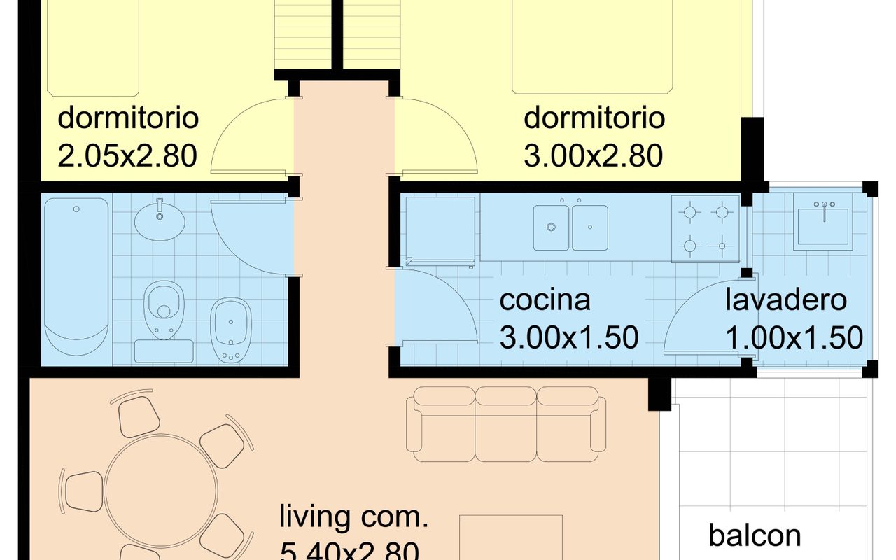 AVELLANEDA, AV. al 1800 Piso 4 2