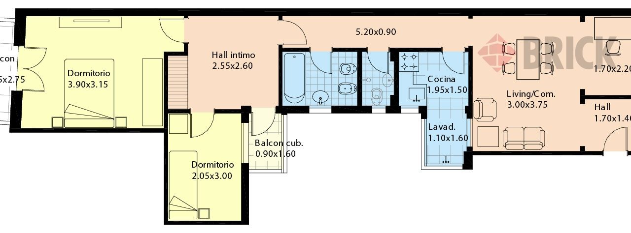 ALVAREZ, DONATO, T. GRAL. al 300 Piso 2 2