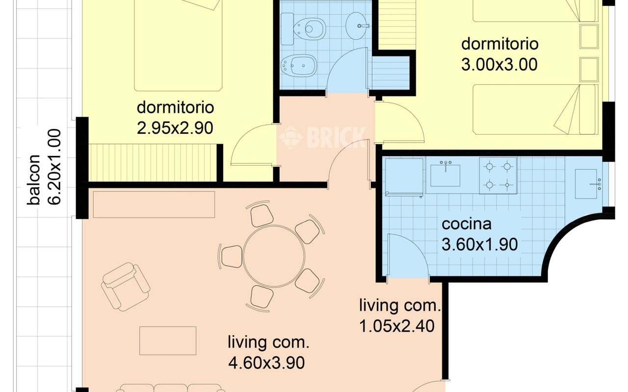 SAN MARTIN, AV. al 3500 Piso 5 2