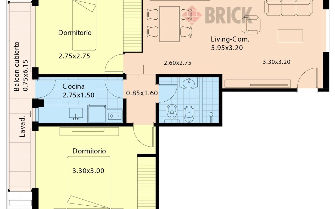 SANTA FE, AV. al 2200 Piso 15 2