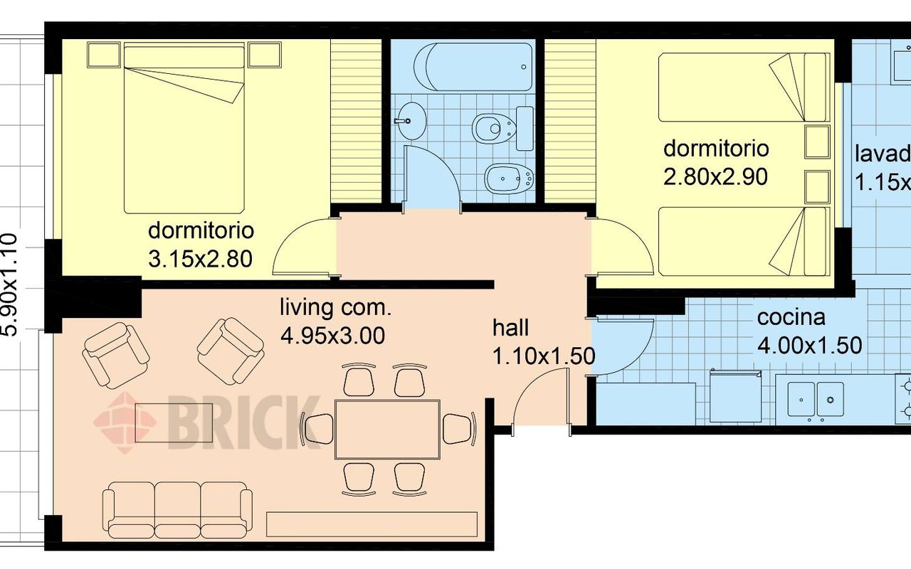 BLANCO ENCALADA al 2900 Piso 2 2