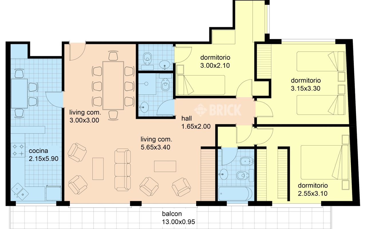 BOYACA, AV. al 200 Piso 6 2