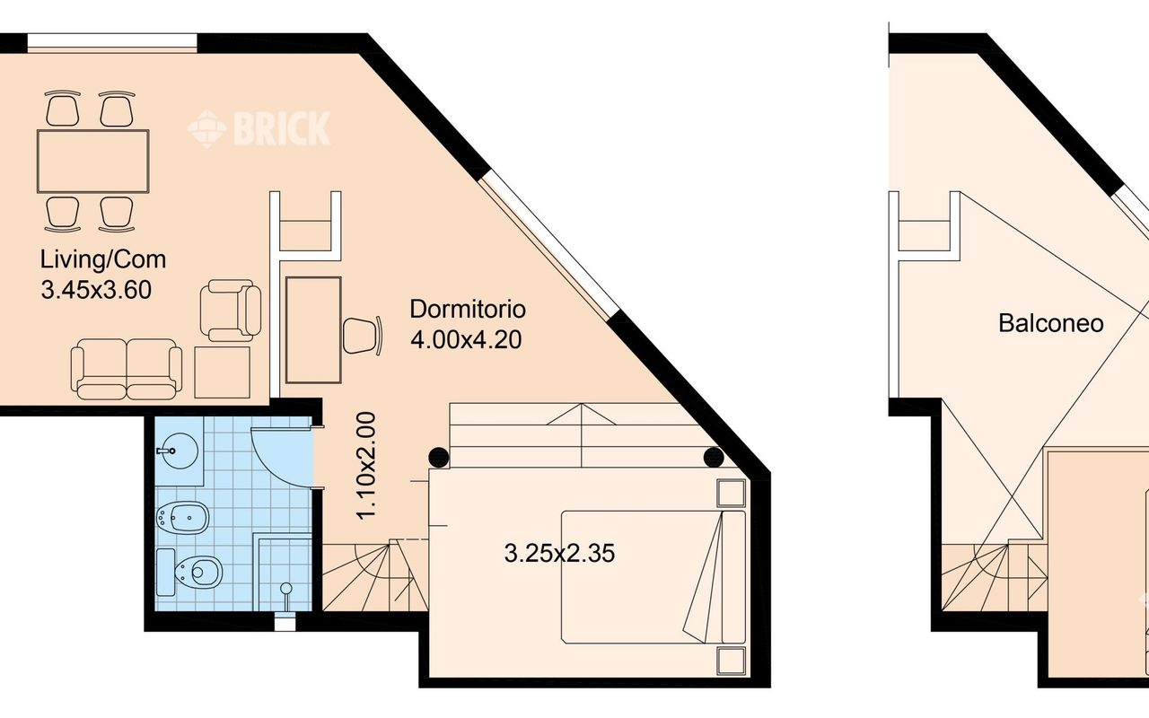 CIUDAD DE LA PAZ al 1900 Piso PB 2