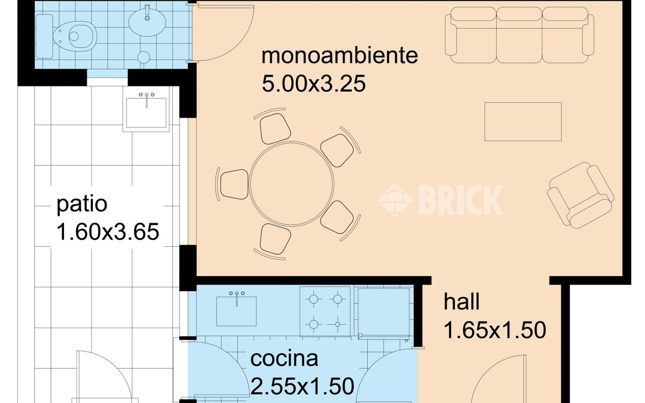 DOBLAS al 1500 Piso PB 2