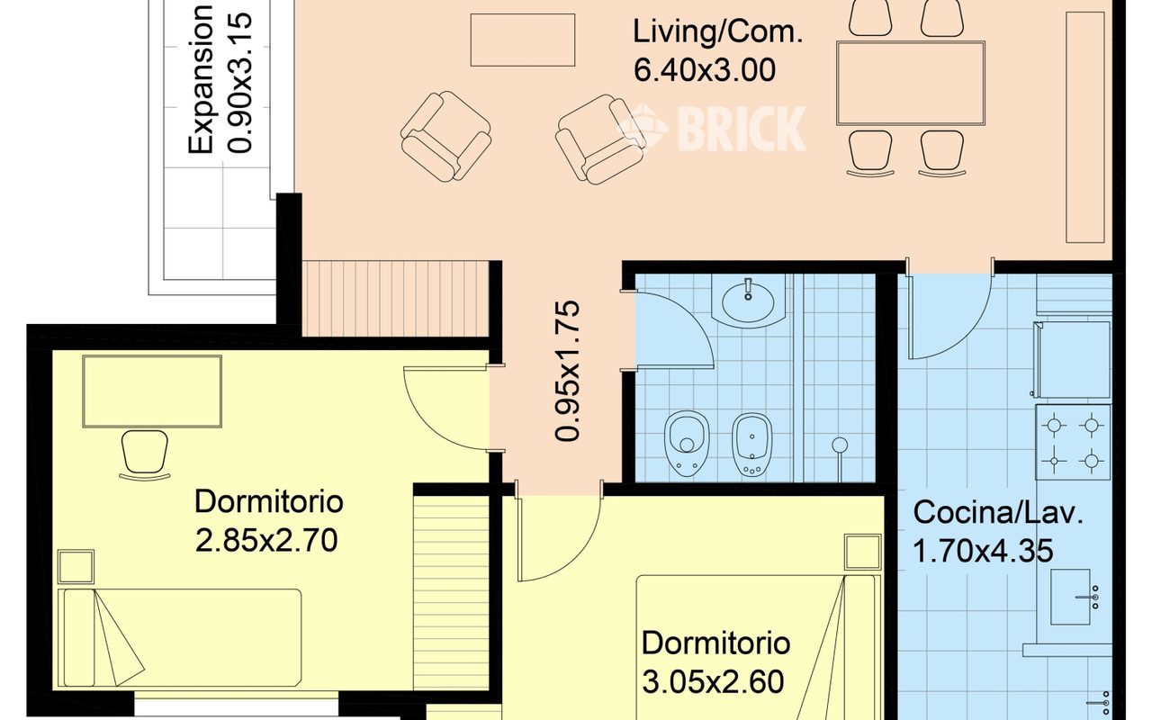 MONTEVERDE, AV. al 2400 Piso PB 2