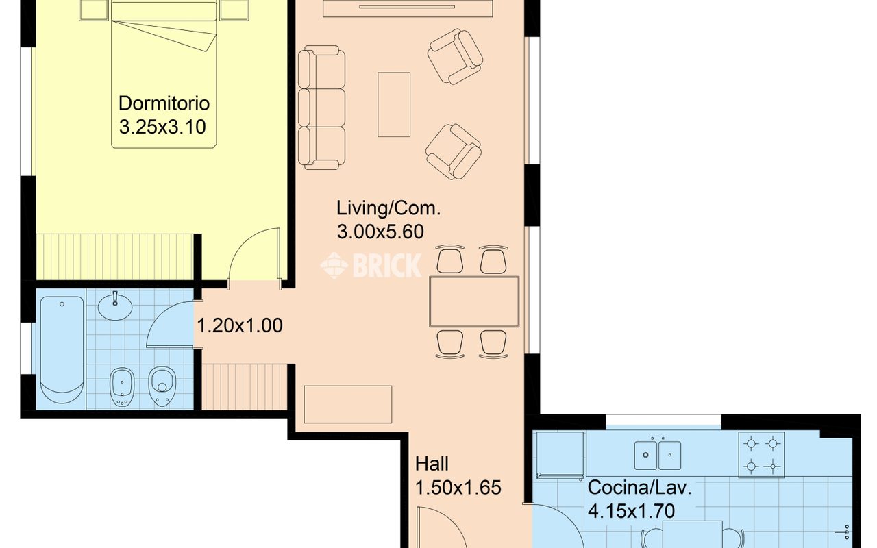 PUEYRREDON, AV. al 1300 Piso 2 2