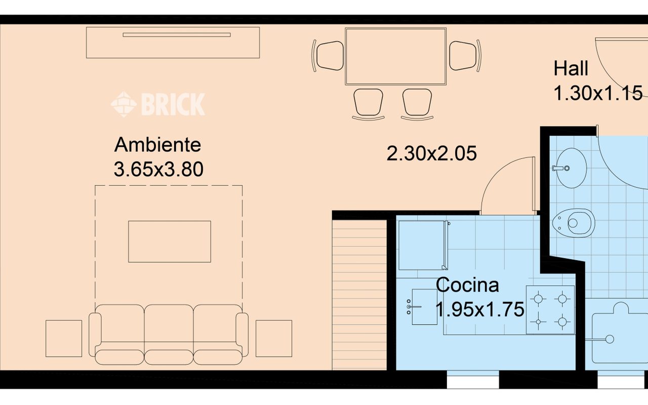 SANTA FE, AV. al 3300 Piso 11 2