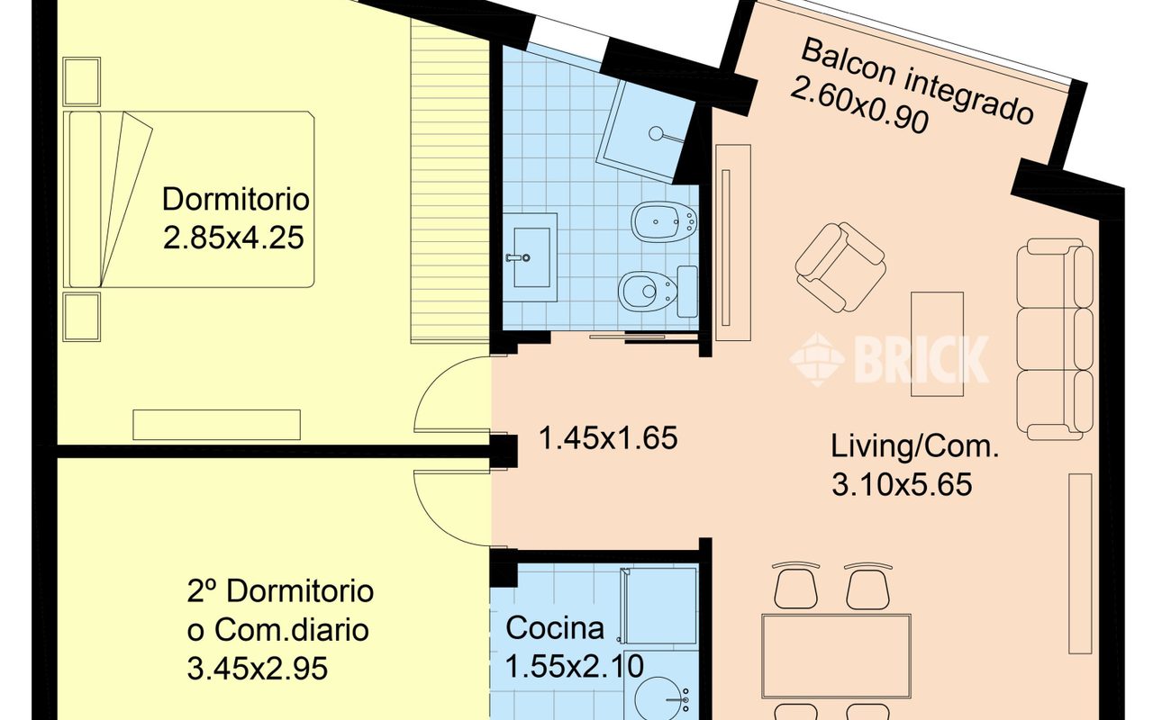 TRIUNVIRATO, AV. al 3000 Piso 2 2