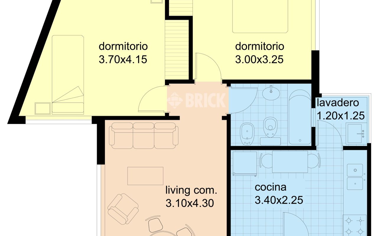 ACOSTA, MARIANO al 800 Piso 2 2