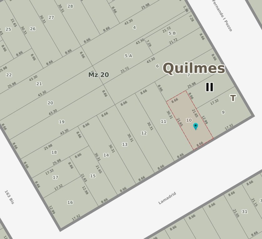 LAMADRID, AV. al 1600 63