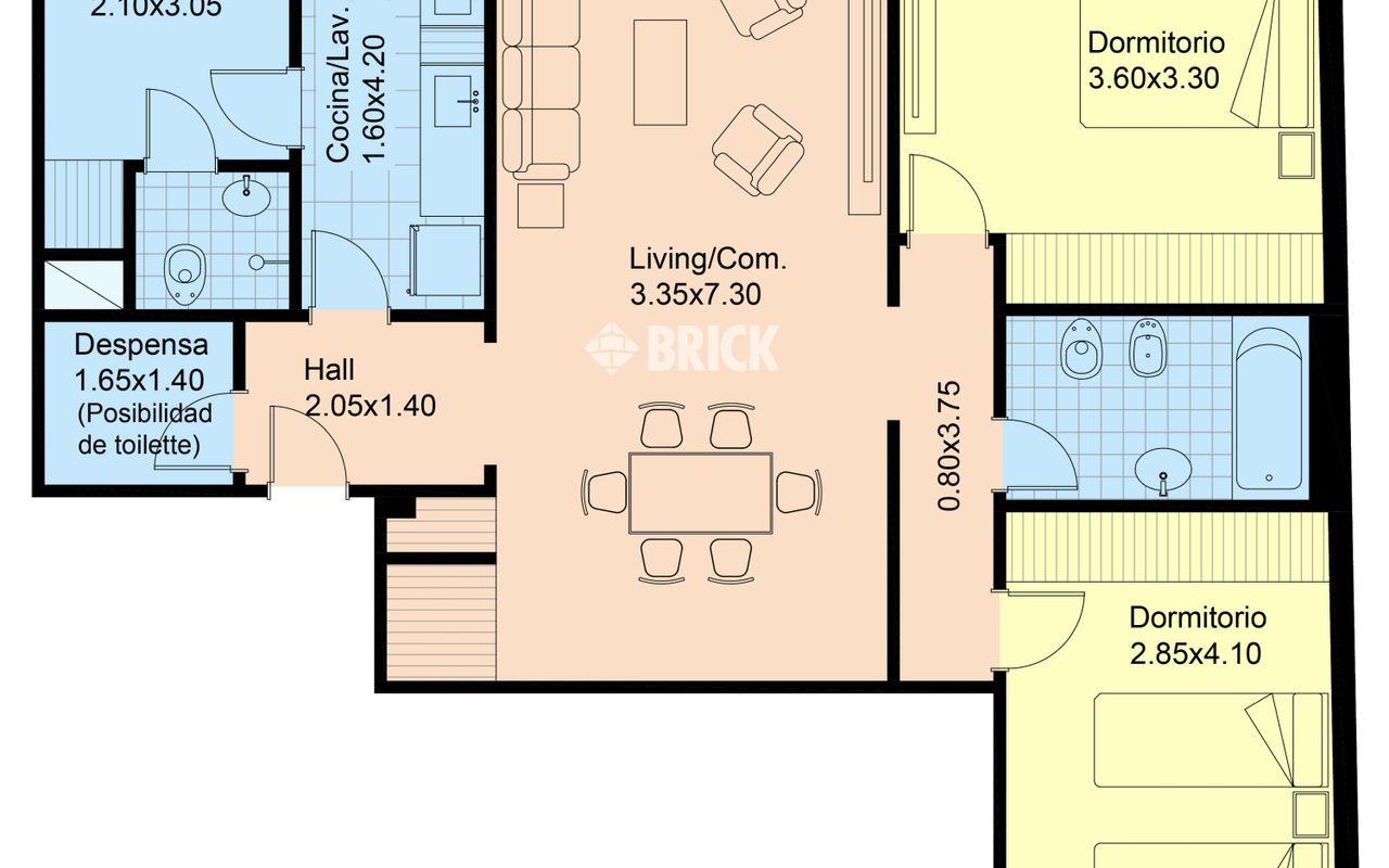 IRIGOYEN, BERNARDO DE al 1300 Piso 7 2