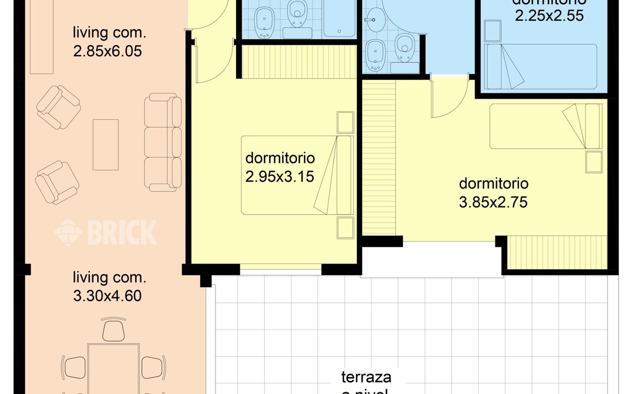 PARAGUAY al 4600 Piso 1 2