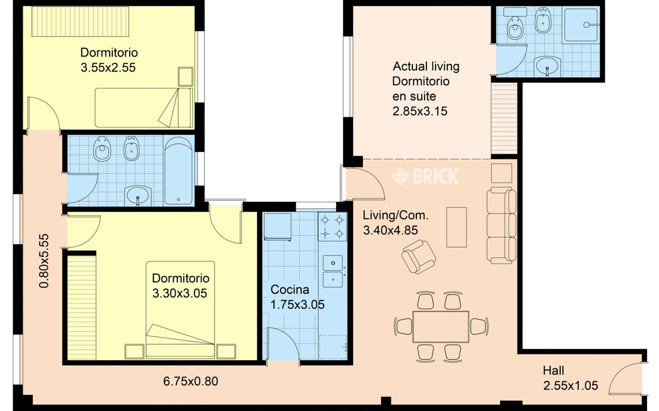 LARREA al 1000 Piso 2 2