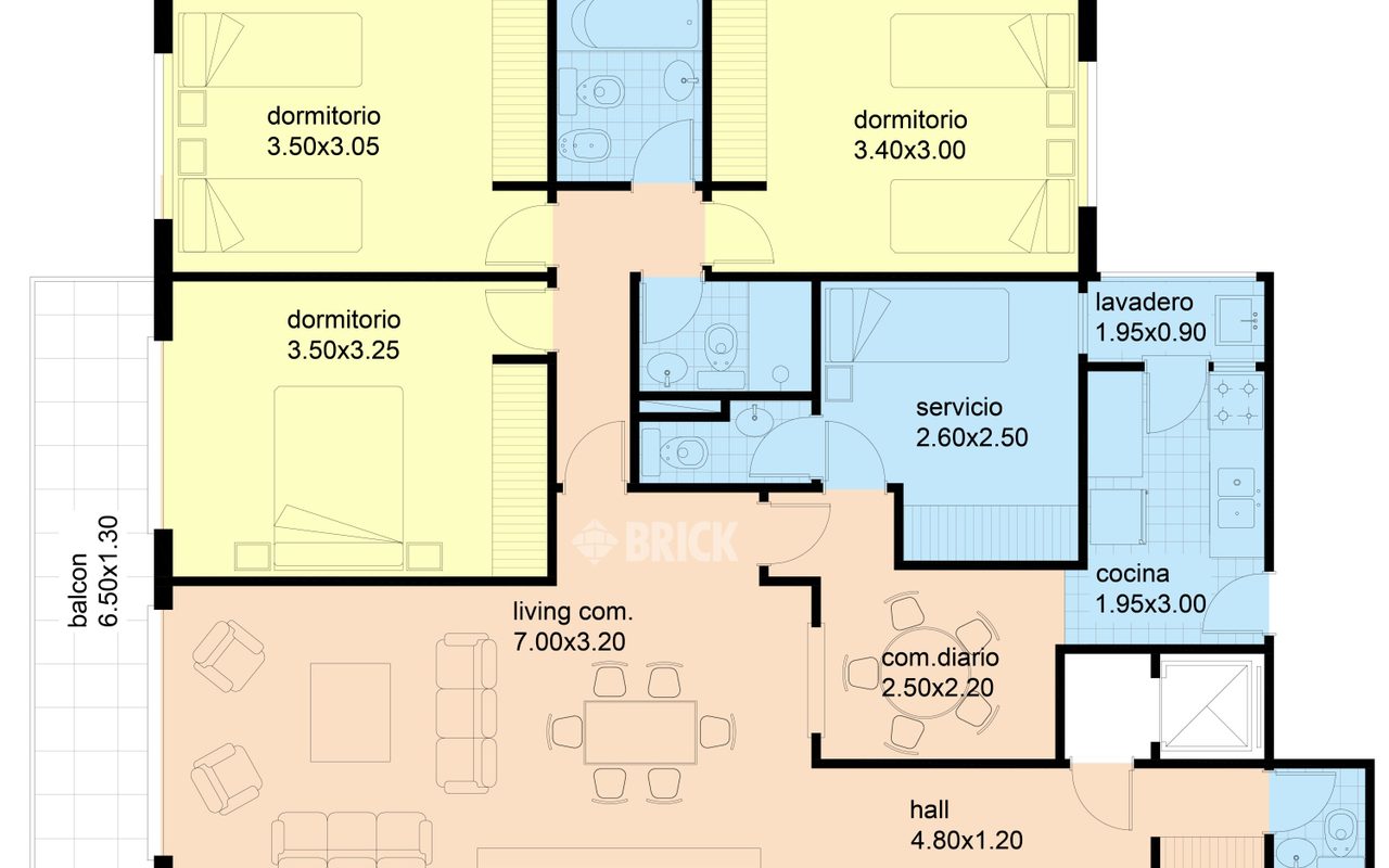 CUBA al 2200 Piso 7 2