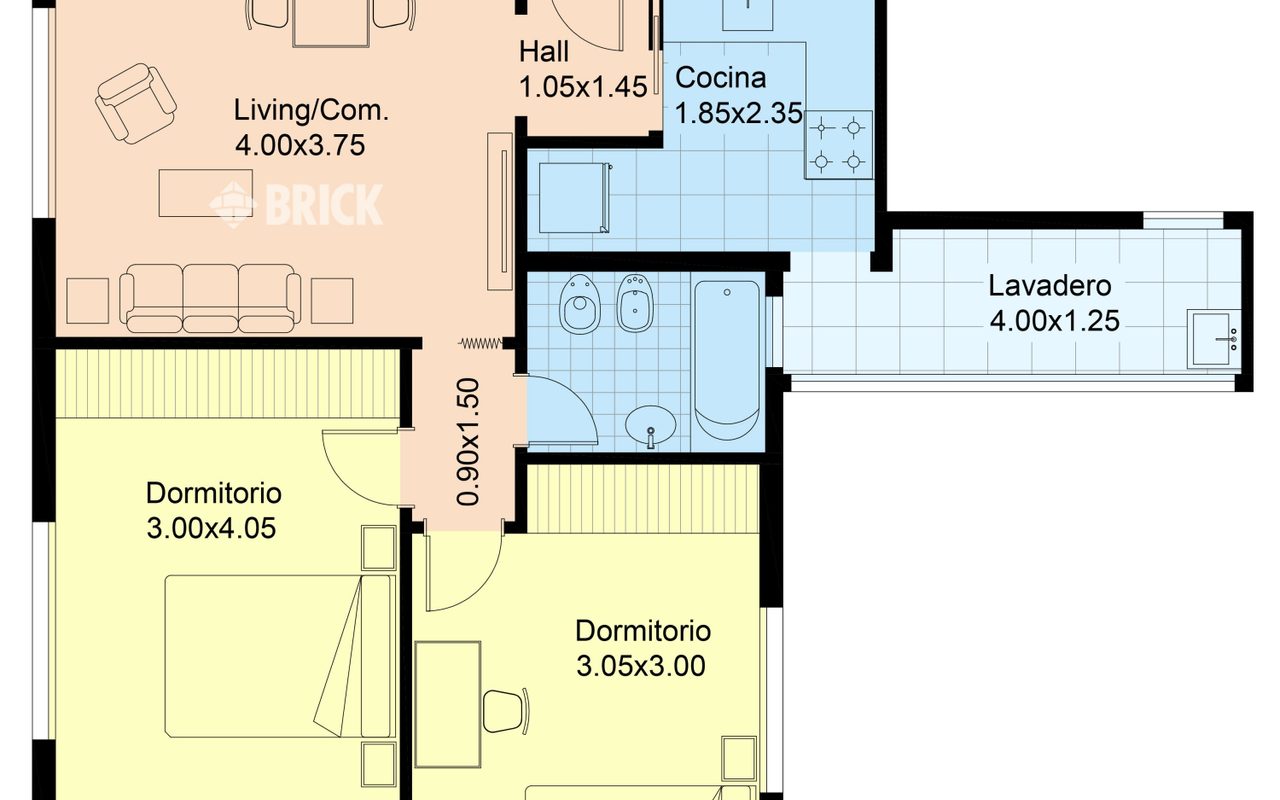 YRIGOYEN, HIPOLITO al 2900 Piso 9 2