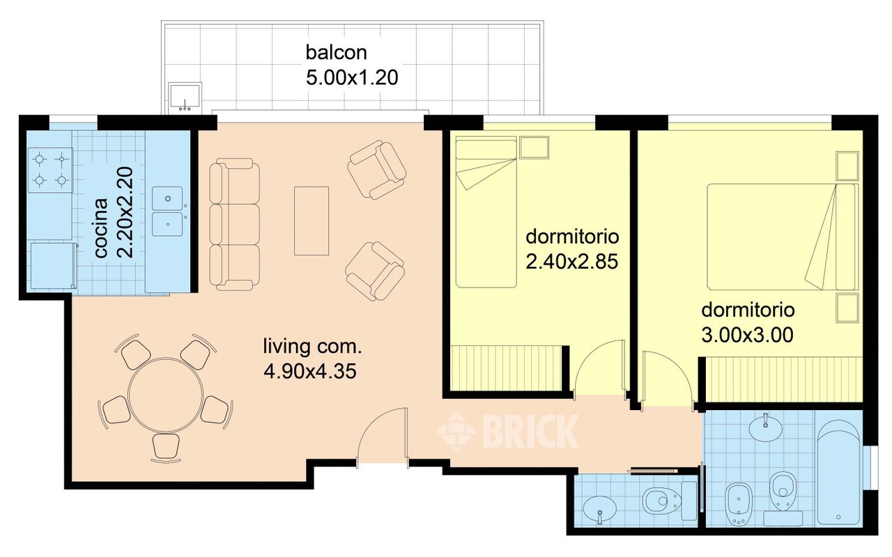 AVELLANEDA, AV. al 1700 Piso 7 2
