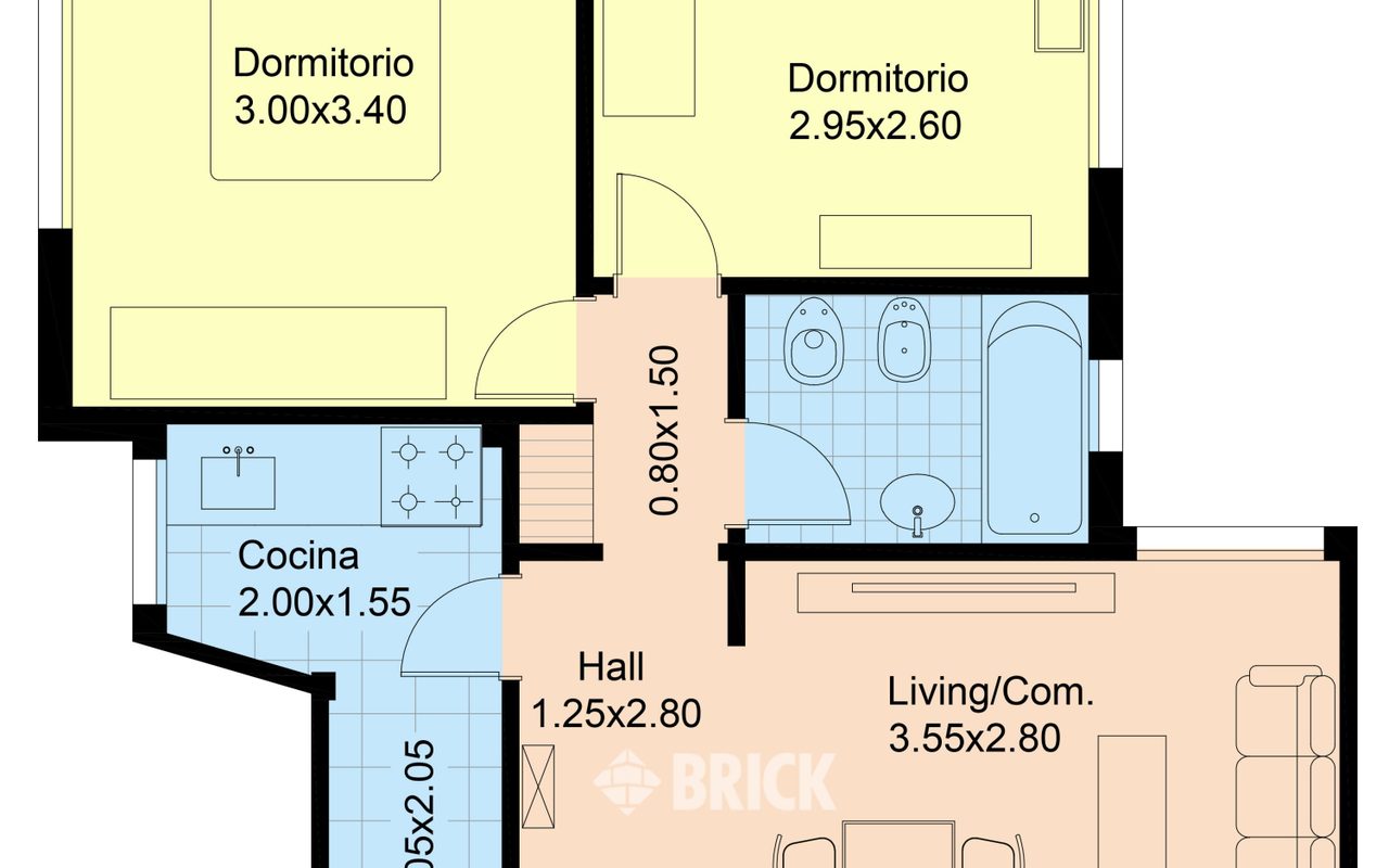 BULNES al 2100 Piso 2 2