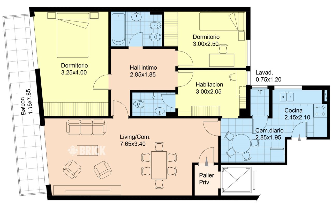 SANTA FE, AV. al 2200 Piso 4 2