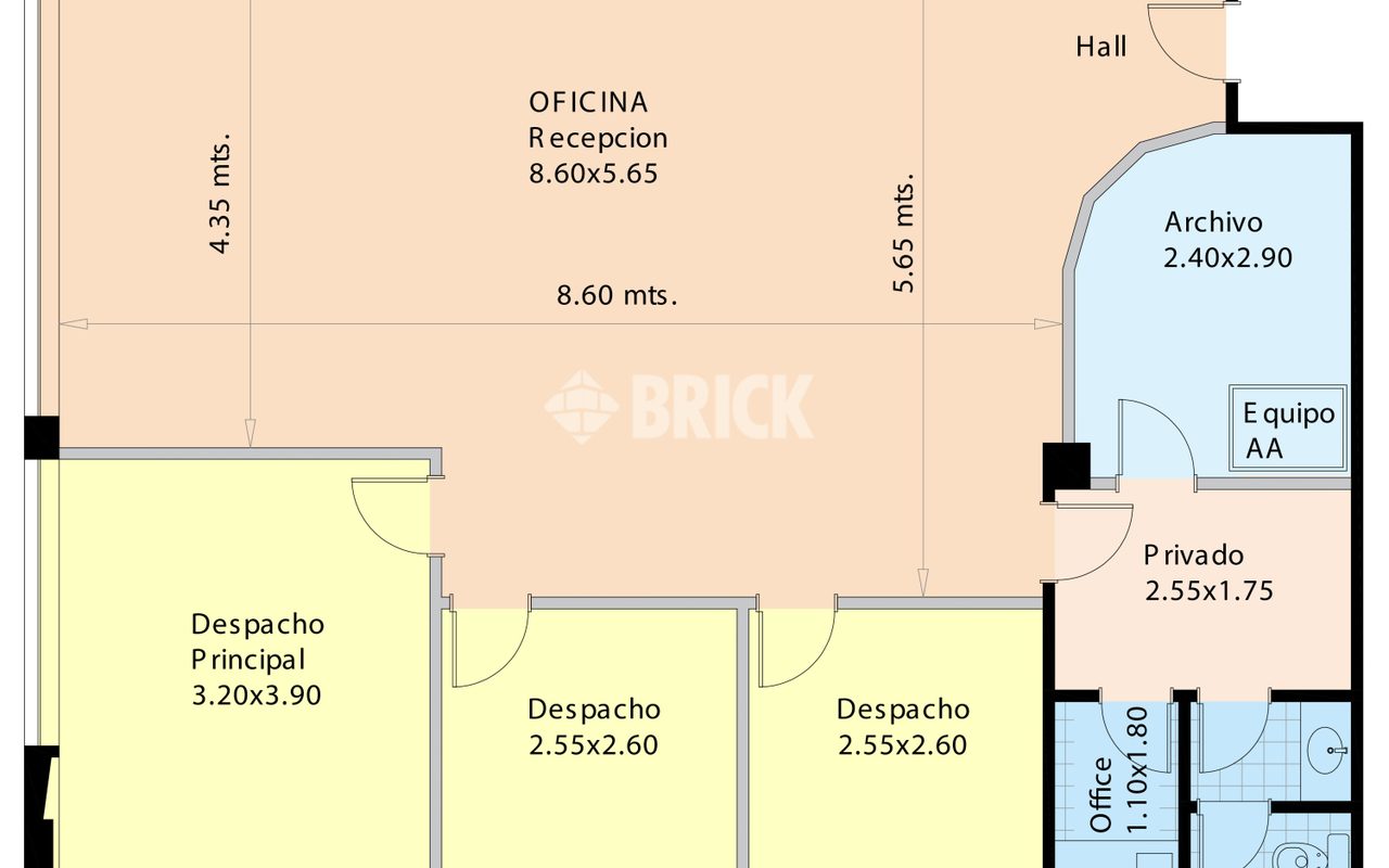 CORRIENTES, AV. al 1800 Piso 7 2