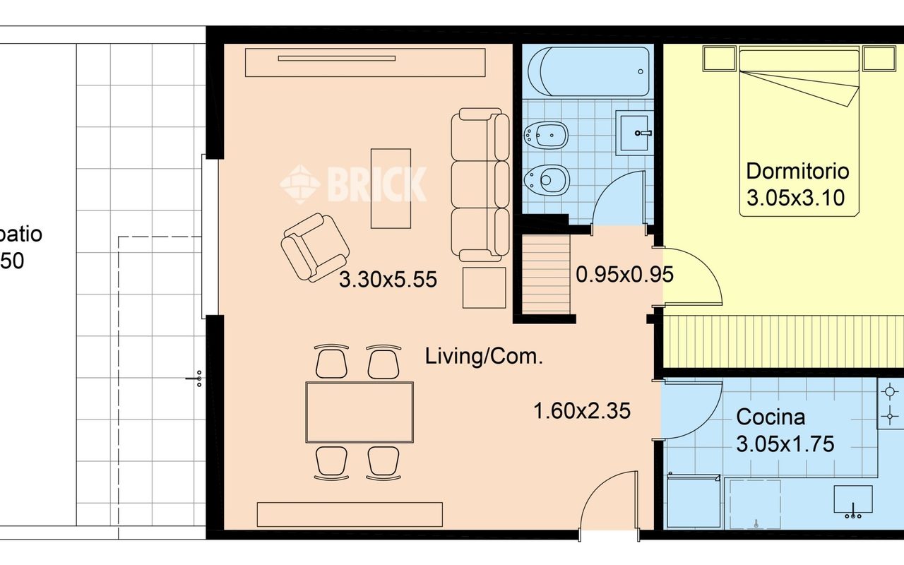 CORONEL DIAZ, AV. al 2100 Piso PB 2