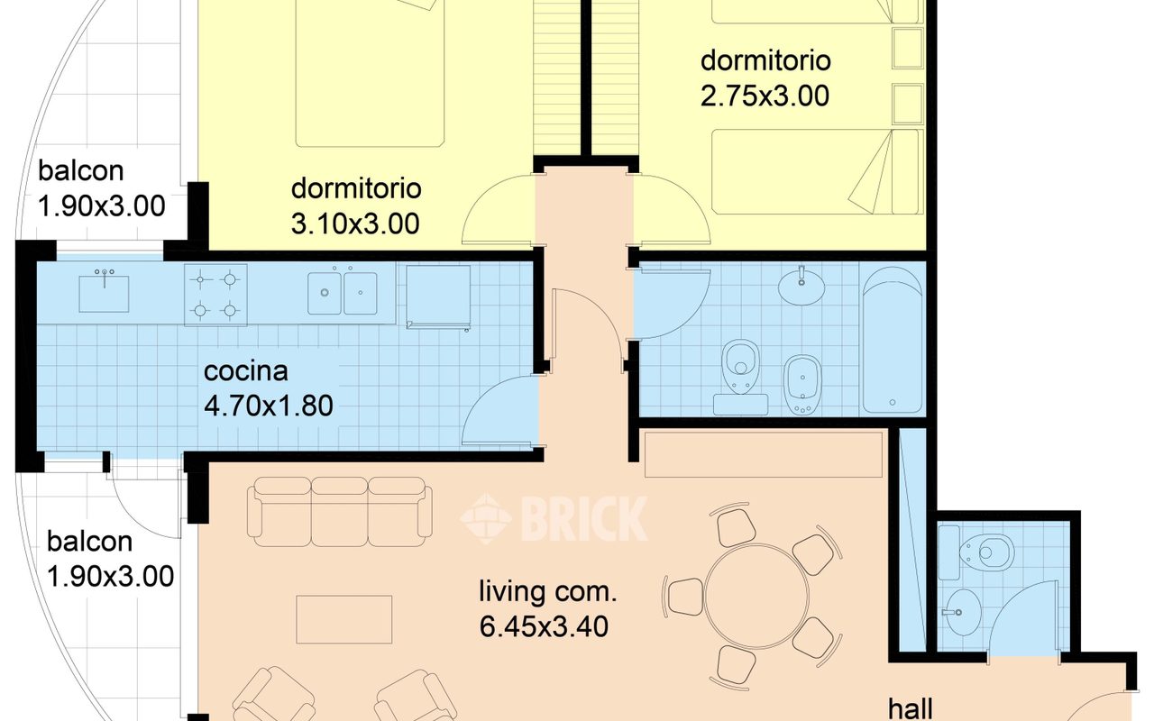 AVELLANEDA, AV. al 1100 Piso 3 2
