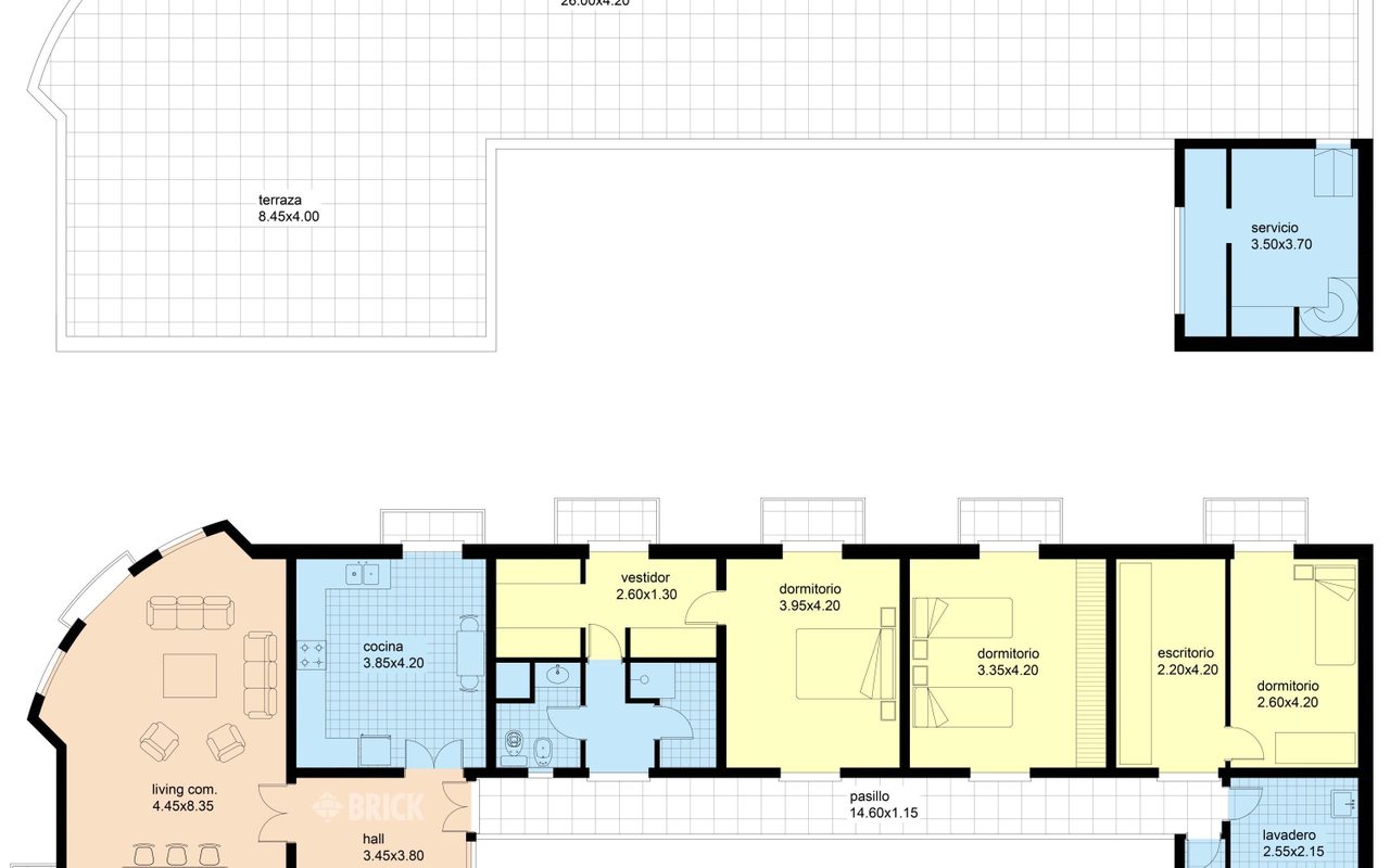 ALBERDI, JUAN B., AV. al 3200 Piso 1 2