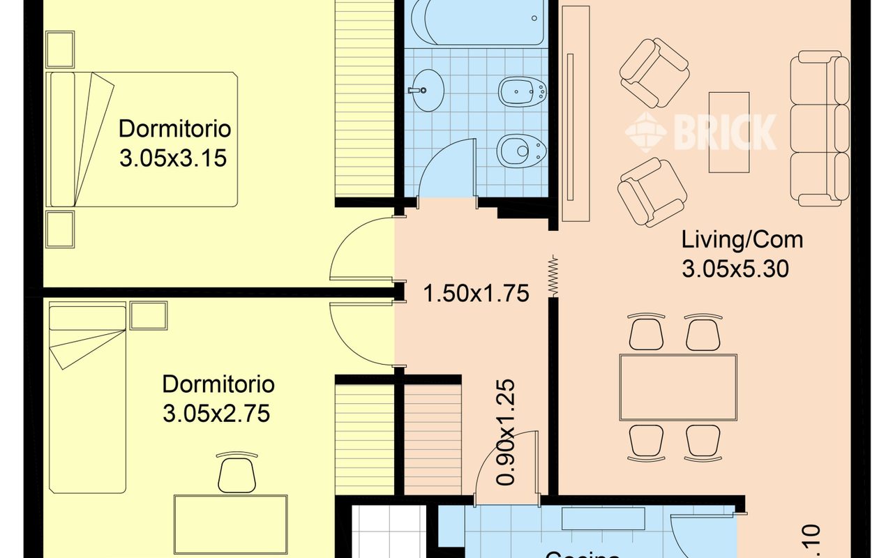 THAMES al 2100 Piso 4 2