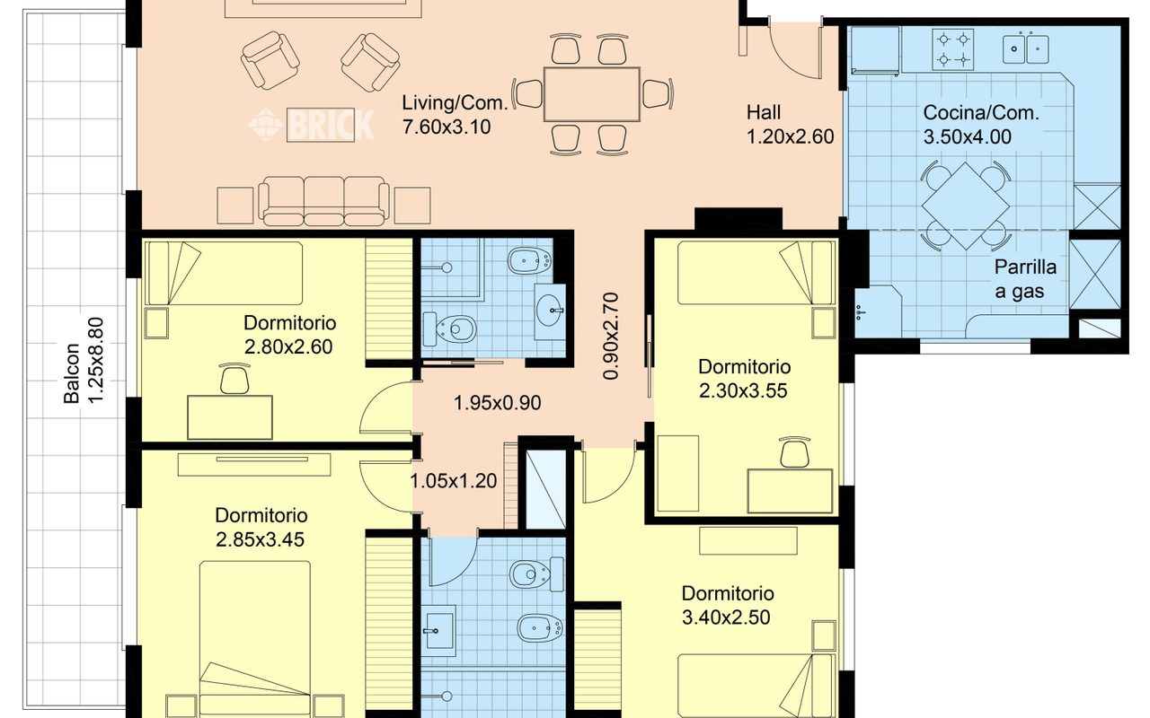 SANTA FE, AV. al 4900 Piso 6 2