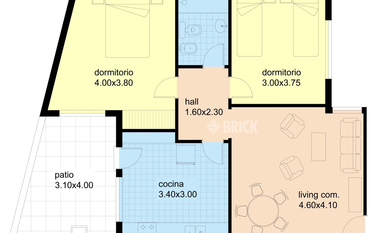 LAGUNA al 500 Piso PB 2