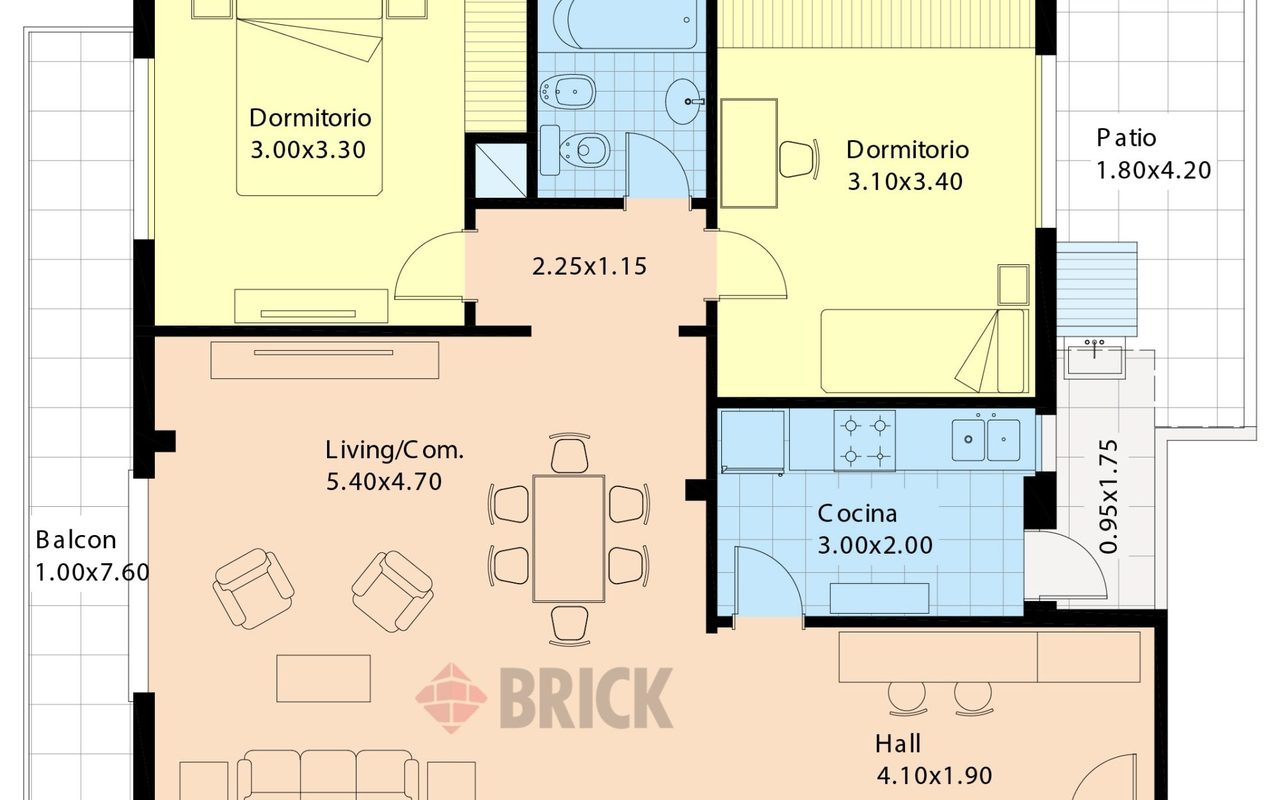 MOSCONI, AV. al 3200 Piso 1 2