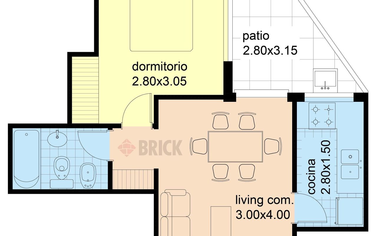 CONDE al 900 Piso 1 2