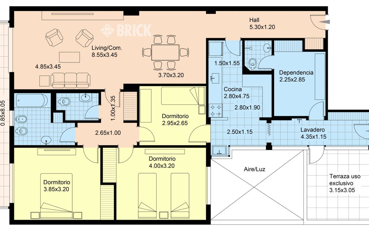 AZCUENAGA al 1000 Piso 1 2