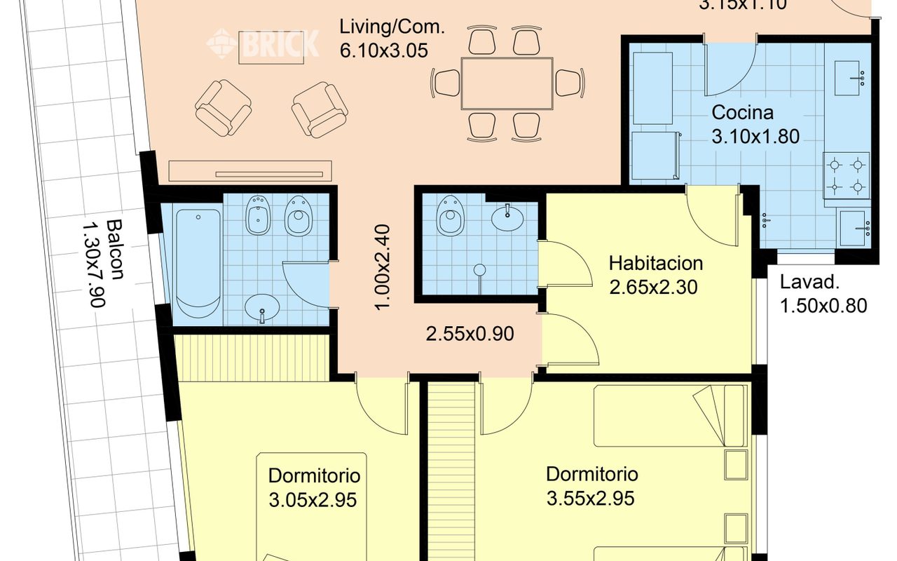 SALGUERO, JERONIMO al 1700 Piso 2 2