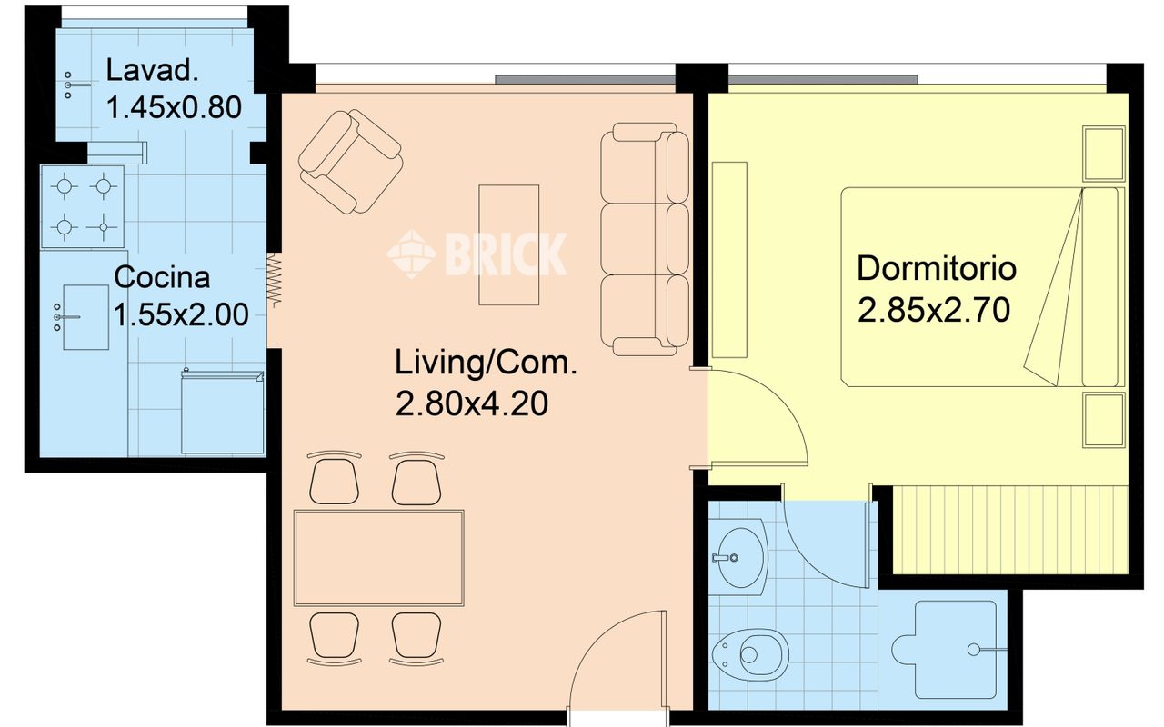 TUCUMAN al 3700 Piso 3 2