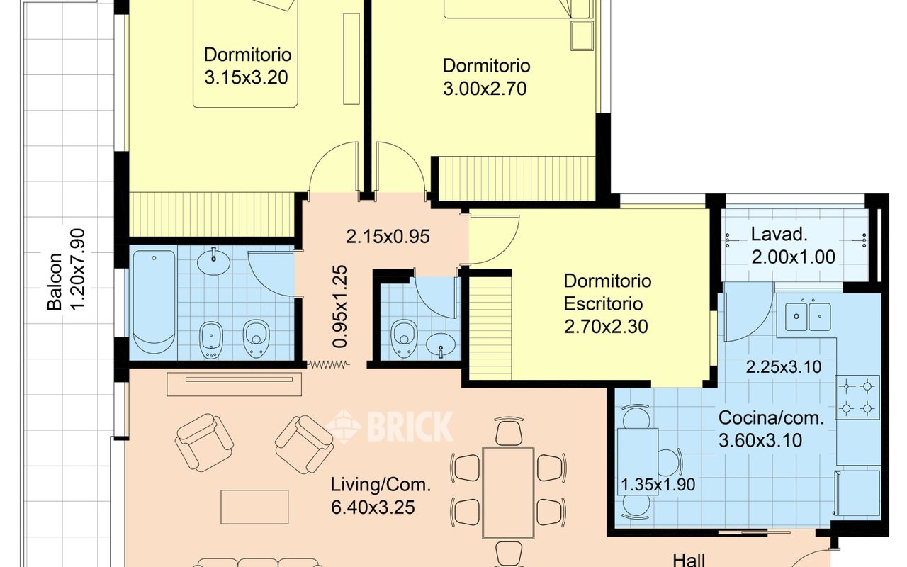 LACROZE, FEDERICO, AV. al 3700 Piso 2 2