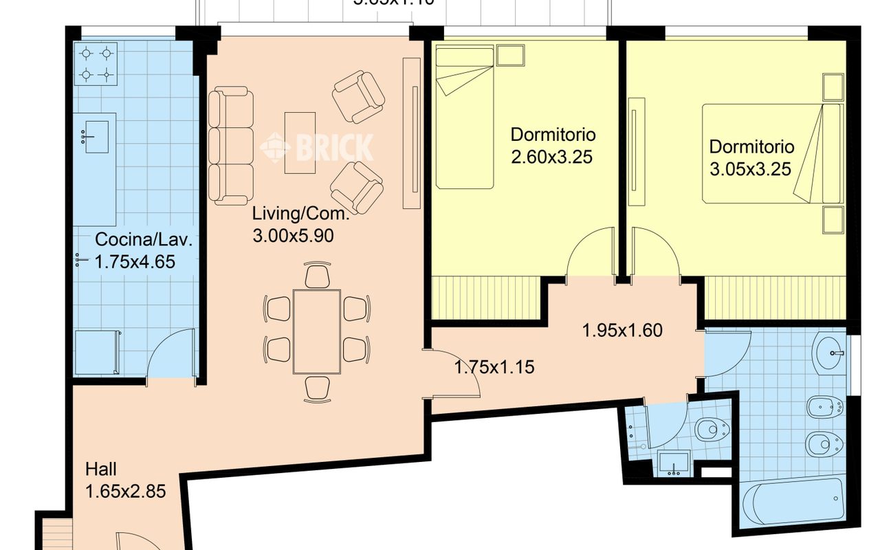 JUNCAL al 2400 Piso 11 2