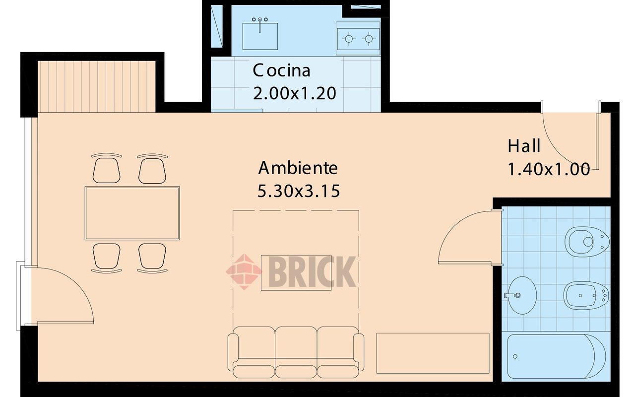 PARAGUAY al 3400 Piso 8 2