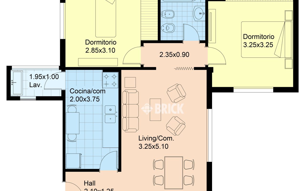 JUSTO, JUAN B., AV. al 2200 Piso 2 2